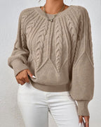 Avéra Luxe Knit Crewneck Top