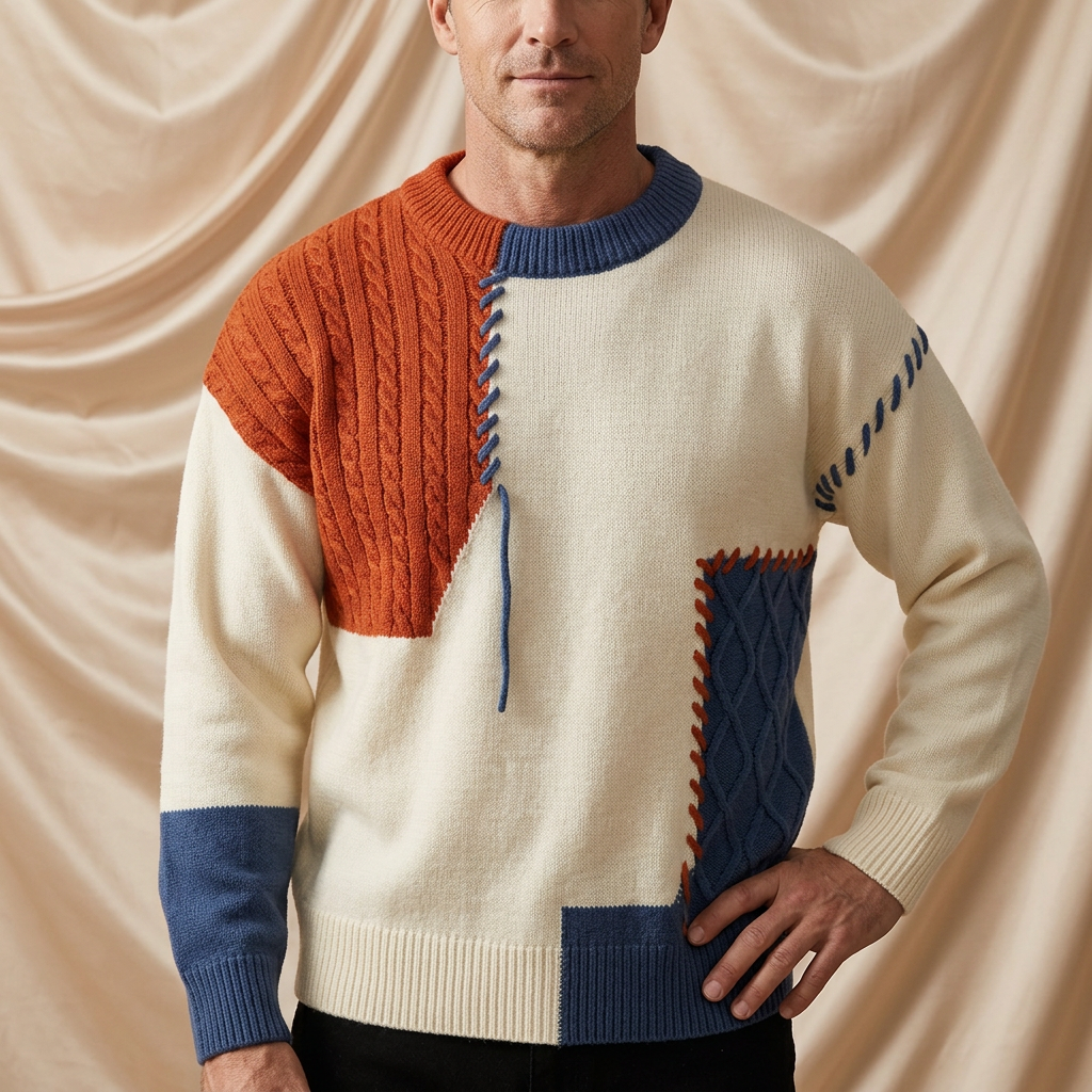 Clifford Artisan Stitched Knit Crewneck