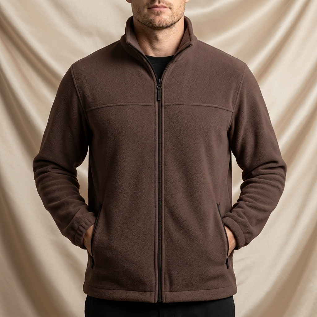 Blake Holloway Microfleece Zip-Up Lightweight Jacket