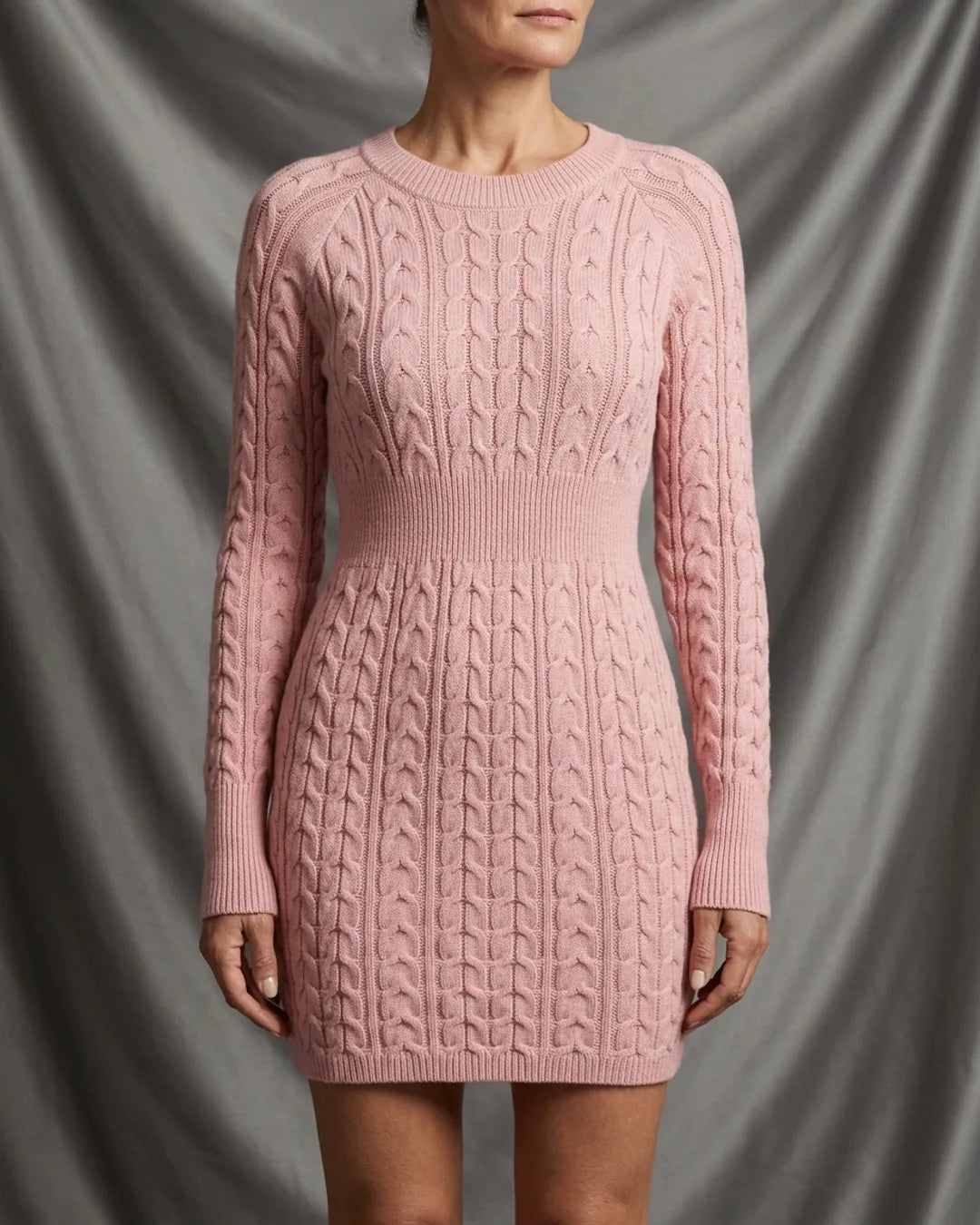 Penelope Effortless Twist Knit Dress