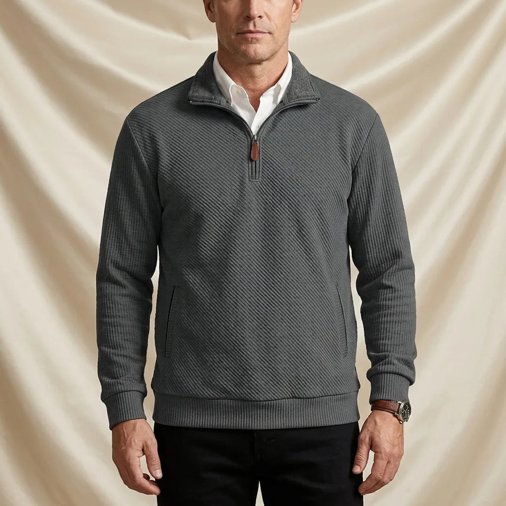 Blake Holloway Classy Alpine Lapel Pullover