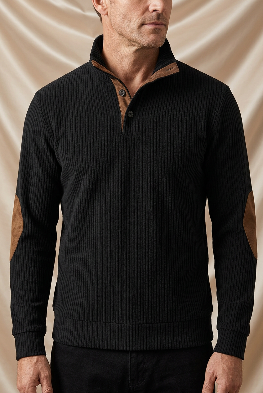 Blake Holloway Ribbed Vintage High Neck Pullover