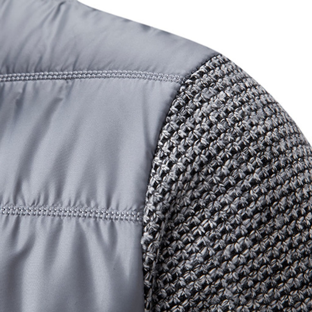 Blake Holloway Quilted Cardigan Puffer Jacket