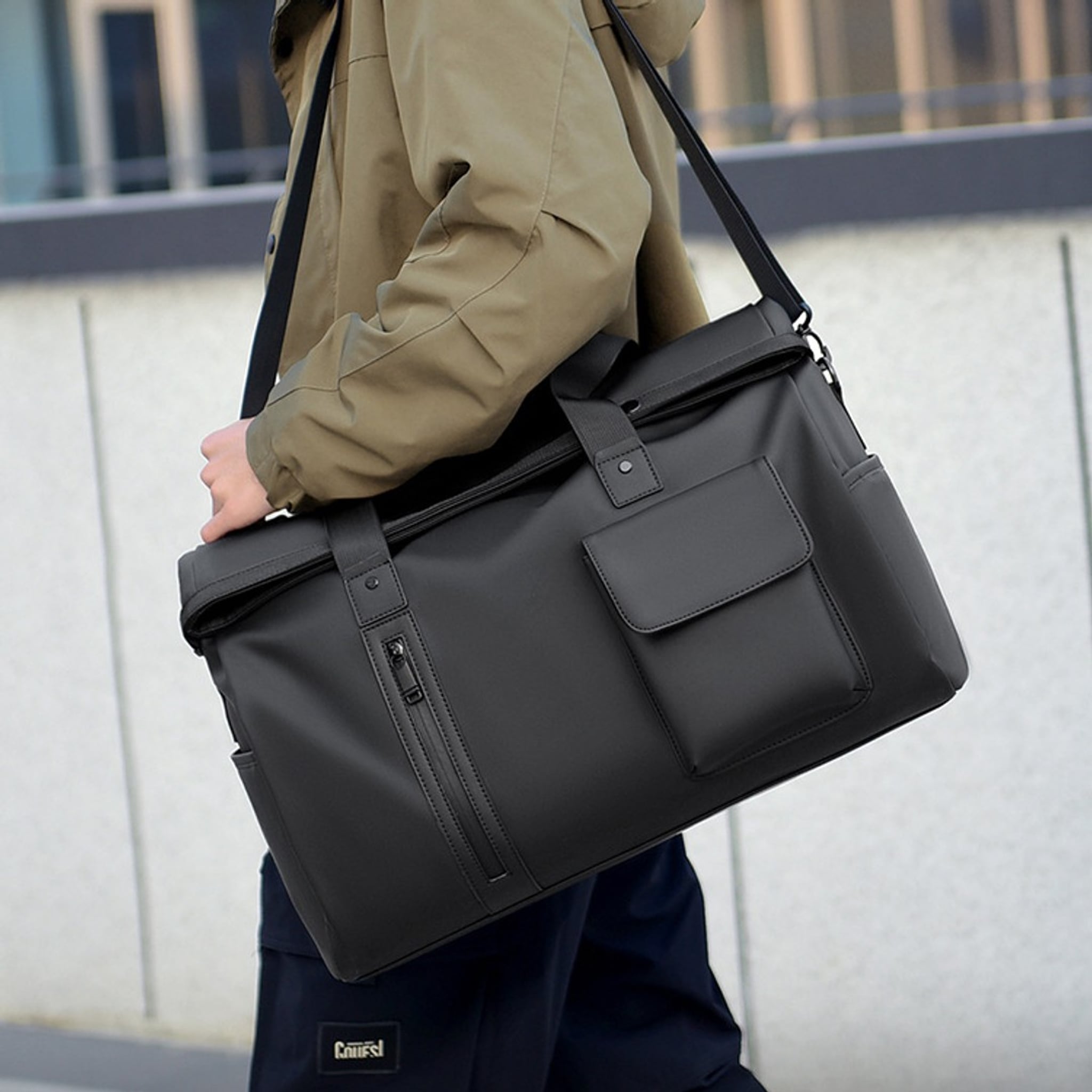 Minimalistic Urban Travel Cargo Duffle Bag