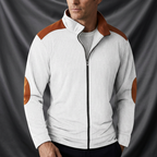Blake Holloway Ribbed Knit Zip-Up Jacket