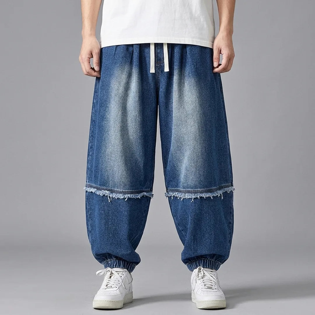 Donovan Vintage Japanese Baggy Washed Denim Jeans