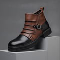 Stryde Steampunk Inspired Two-Tone Boots