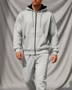 Axel Active Performance Fleece Zip-Up Hoodie & Jogger Set