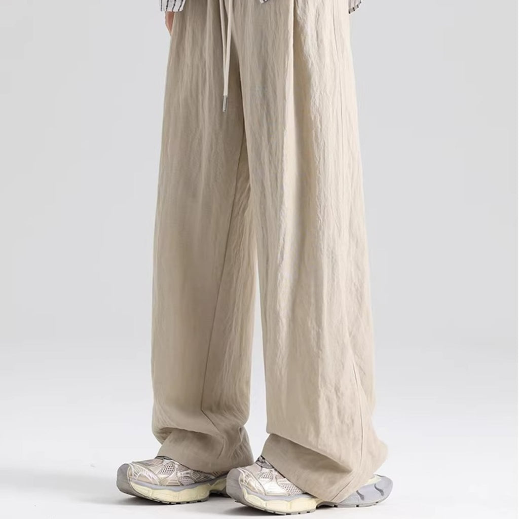 Urban Theory Breathable Linen-Blend Baggy Pants
