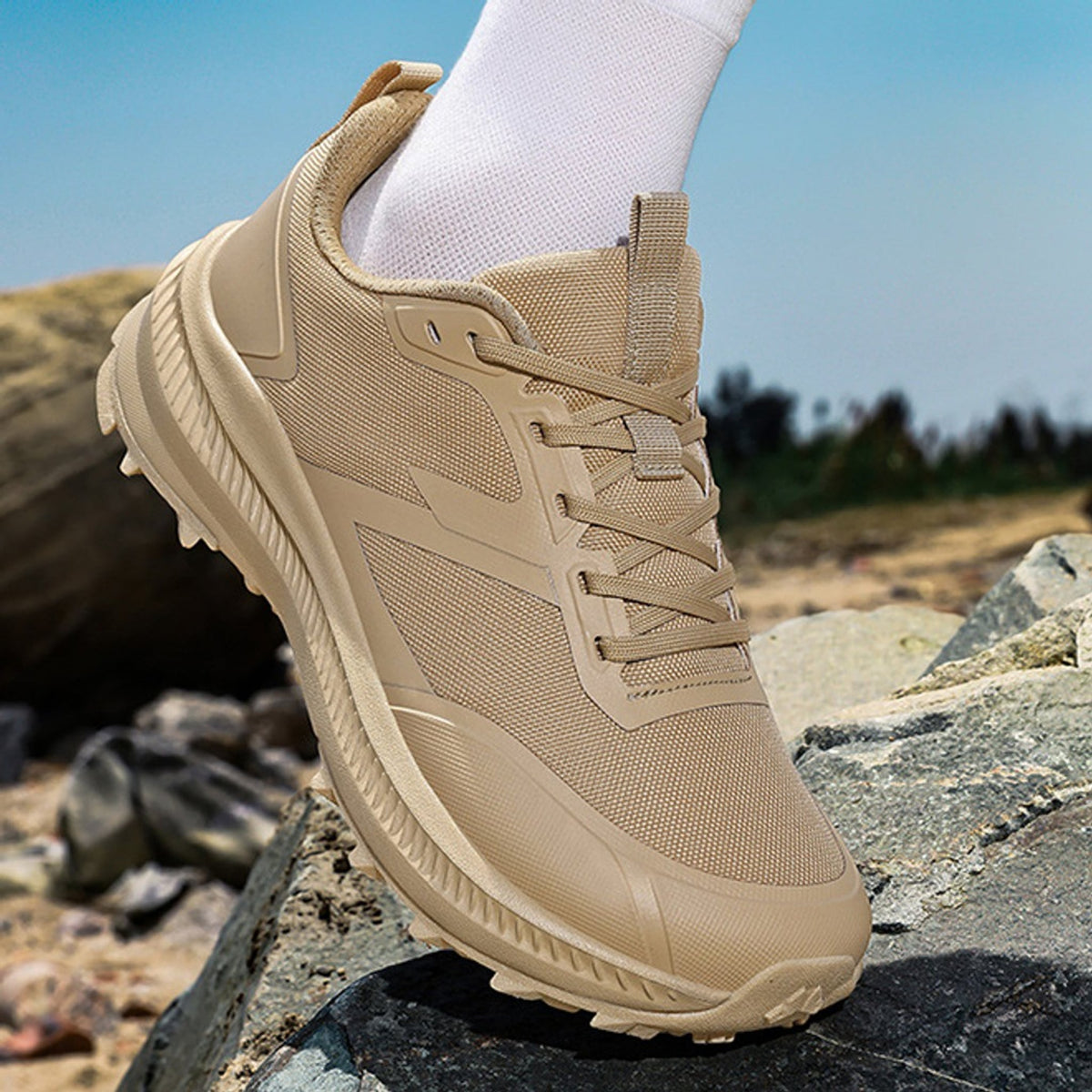 Stryde Pro-Grip Wide Toe Walking Sneakers