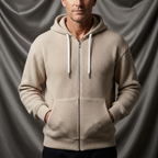 Blake Holloway Waffle Knit Lightweight Jacket Hoodie