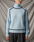 Léa Luxe Ribbed Turtleneck Pullover