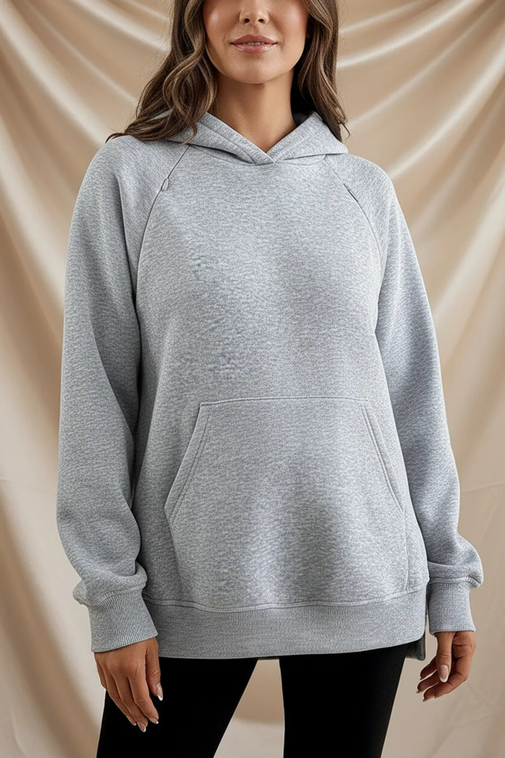 Léa Women's Warm Fleeced Maternity Nursing Hoodie