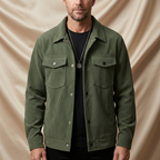 Clifford Corduroy Cargo Lightweight Jacket