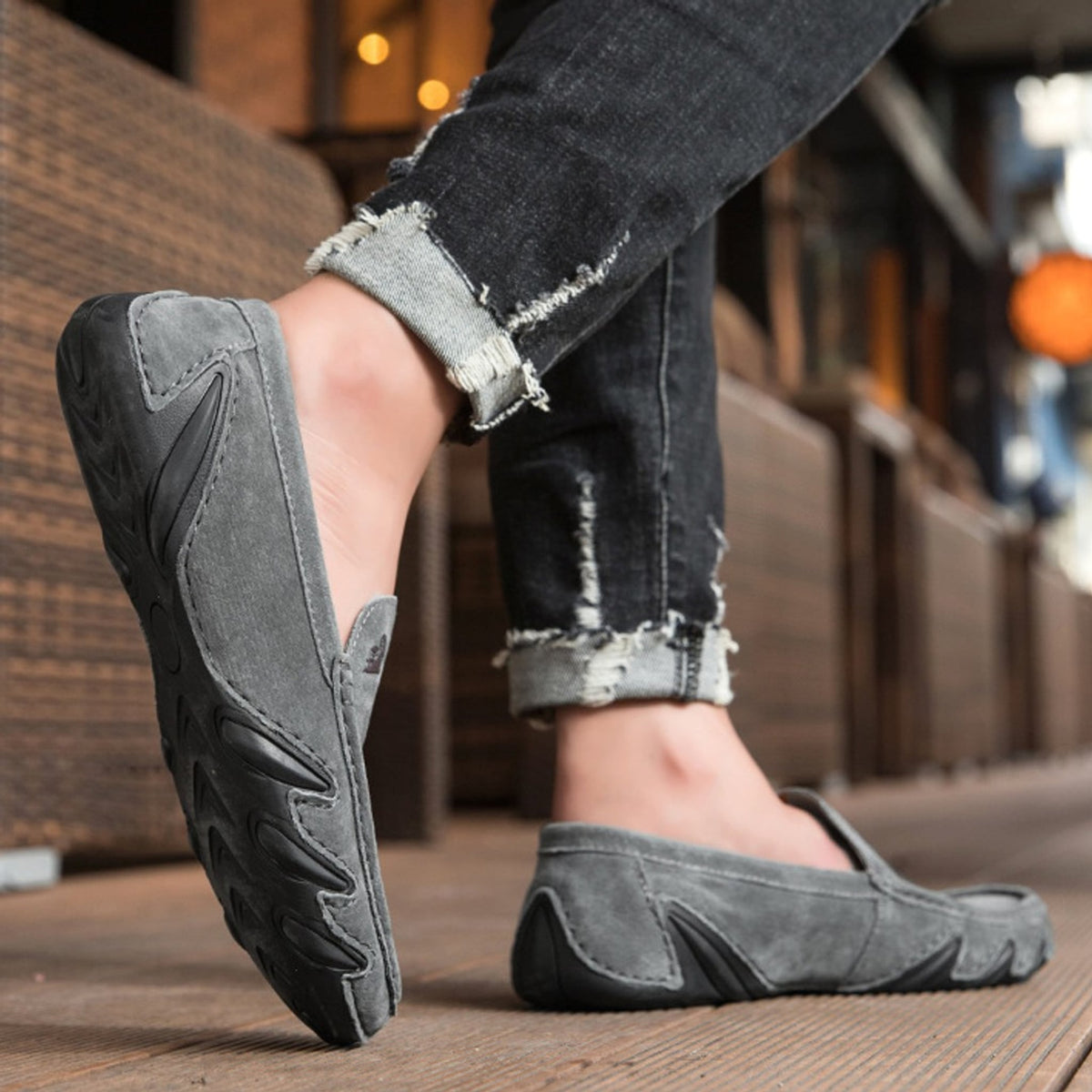 Hendrix Classic Moccasin Slip-On Loafers