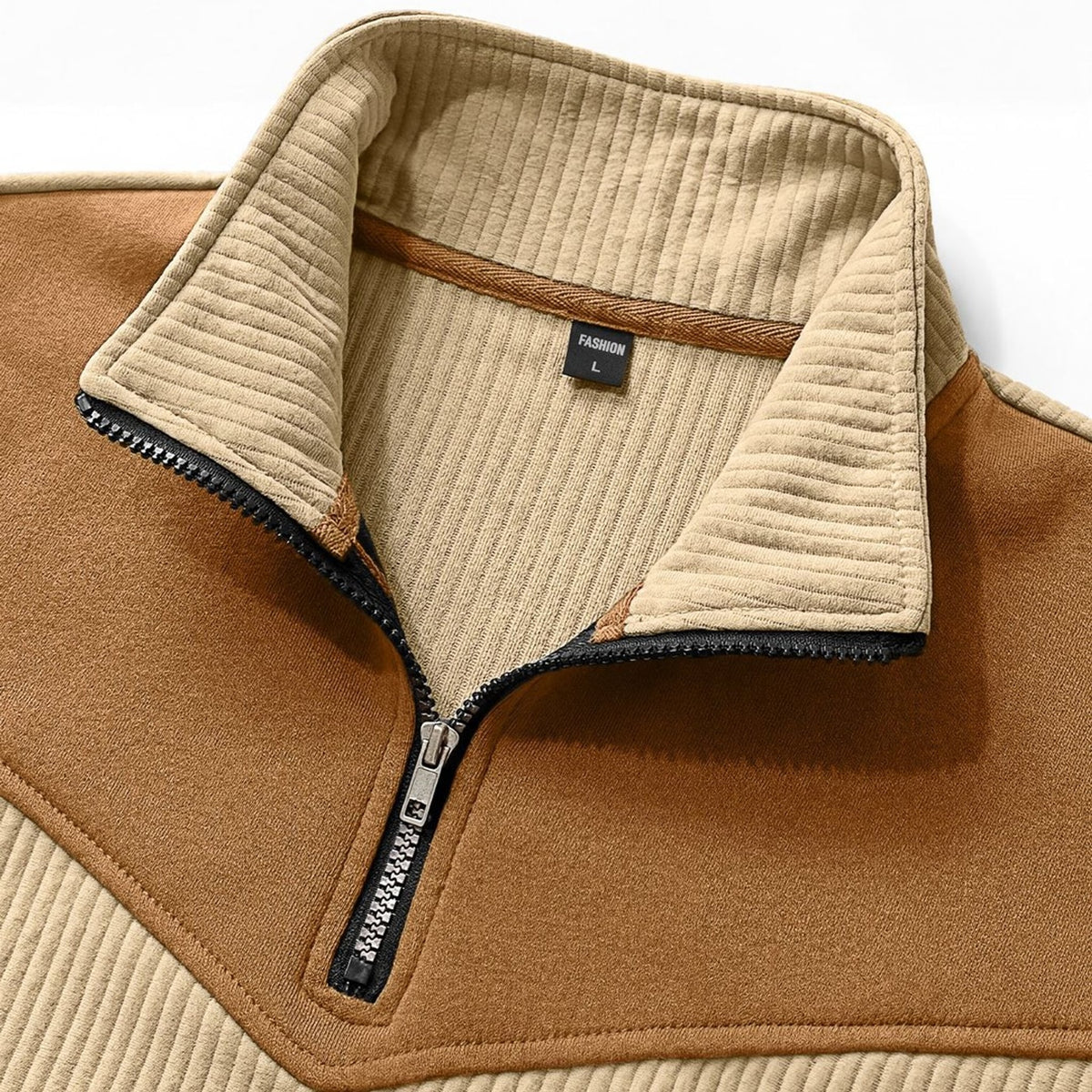 Blake Holloway Woodlands Ribbed Stand Collar Sweatshirt