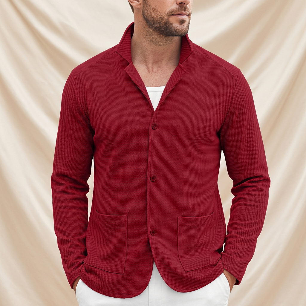 Blake Holloway Classic Waffle Knit Overshirt