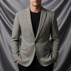 Clifford Signature Wool Blend One-Button Blazer