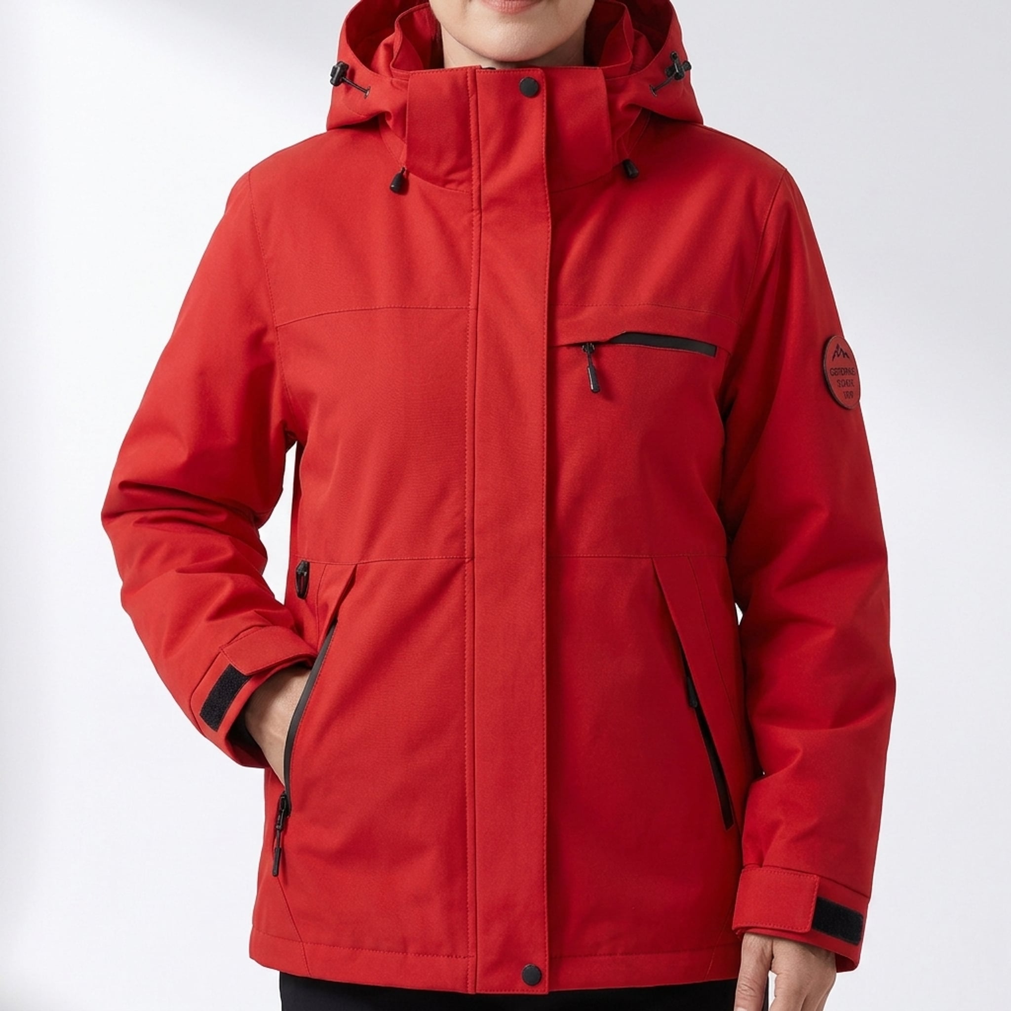 Ironpass Women's 3-in-1 All-Weather Waterproof Hiking Jacket