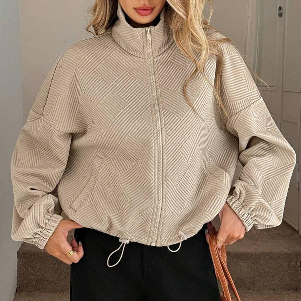 Léa Lightweight Athleisure Bomber Jacket