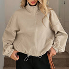 Léa Lightweight Athleisure Bomber Jacket