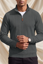 Blake Holloway Clifford Ribbed Half-Zip Pullover
