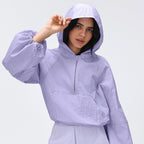 Axel Active Water-Resistant Lightweight Hooded Windbreaker Top