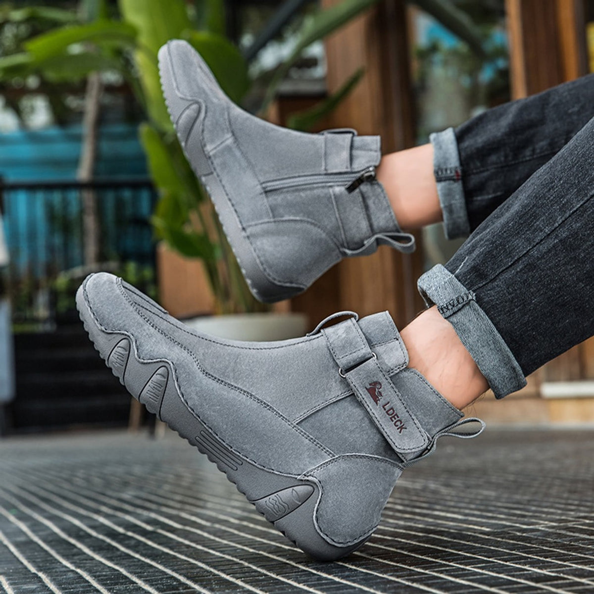 Axel Supple Leather Strapped Winter Boot