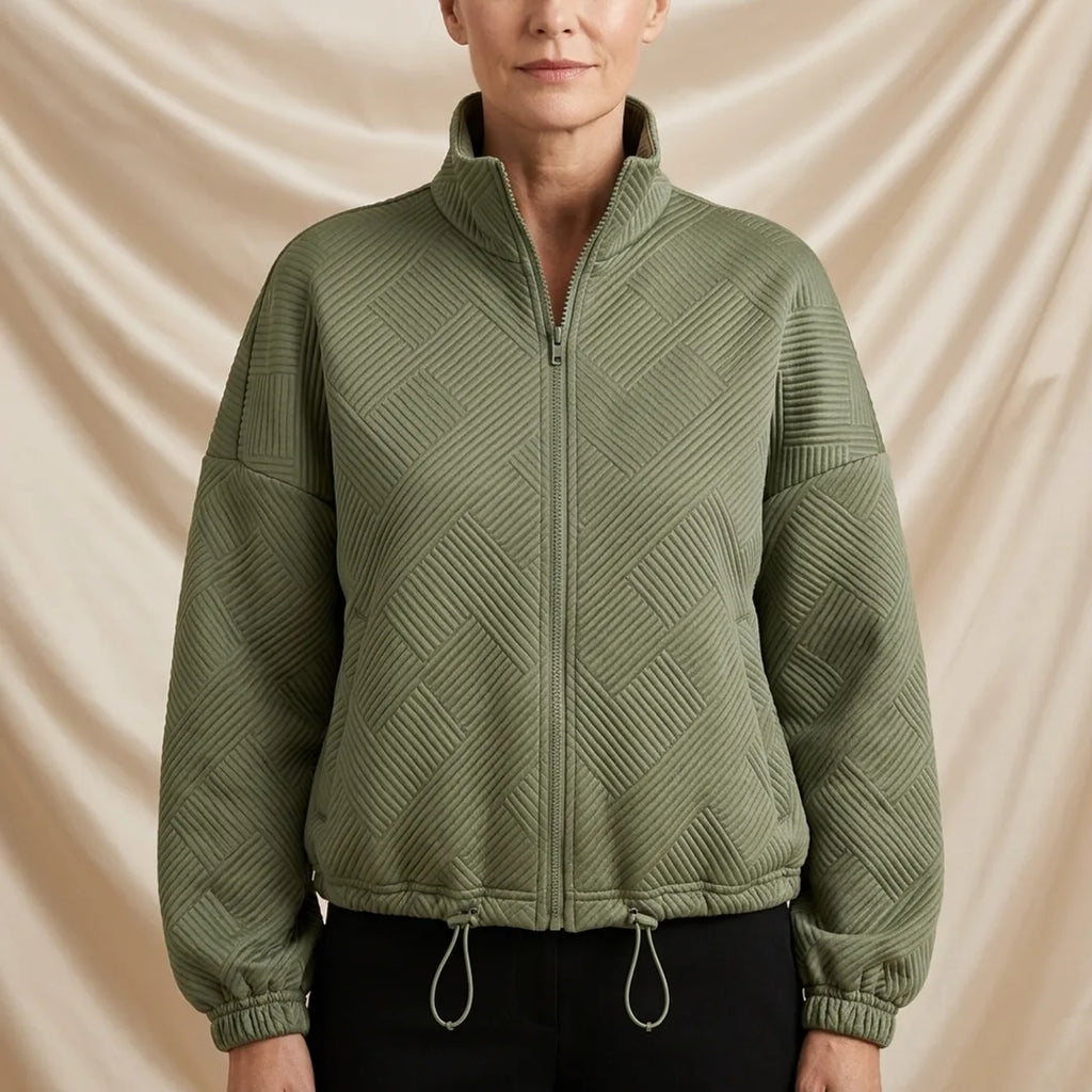 Léa Lightweight Athleisure Bomber Jacket