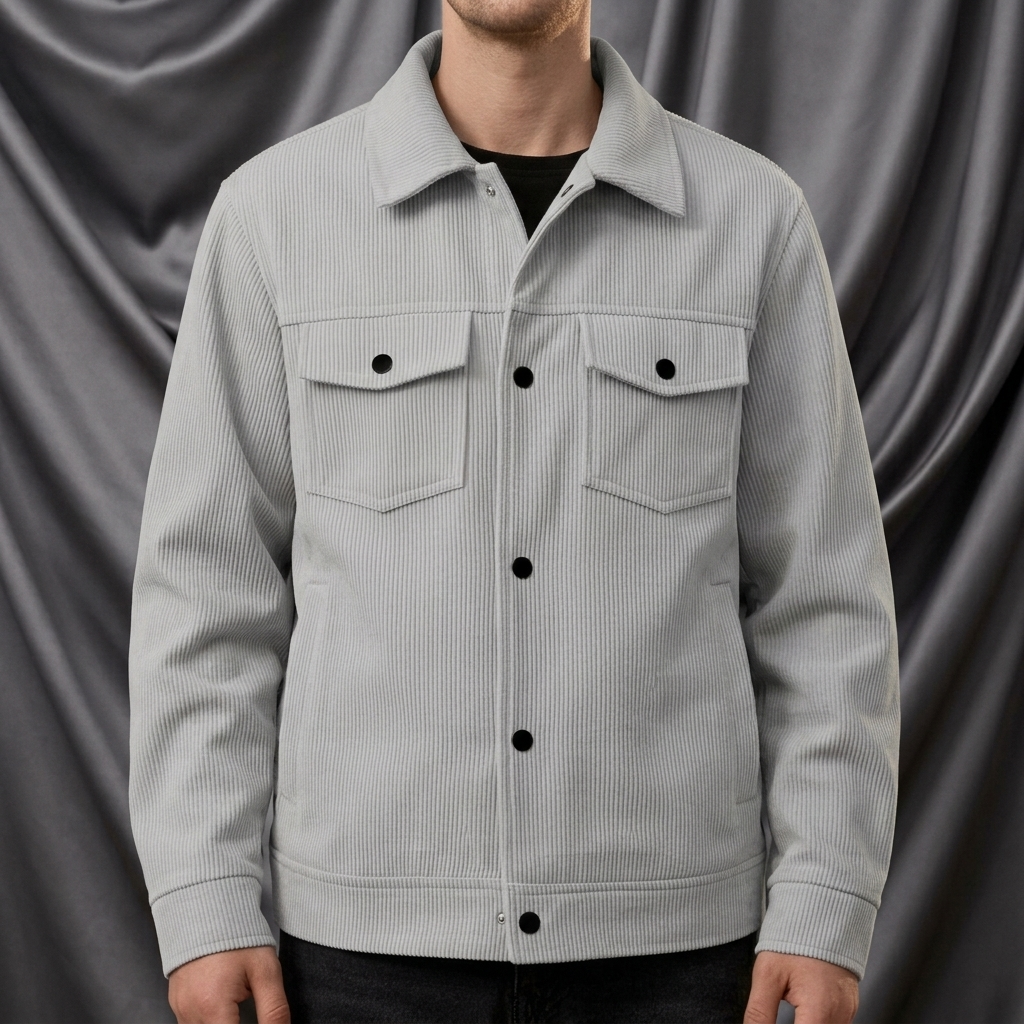 Clifford Corduroy Cargo Lightweight Jacket