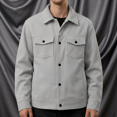Clifford Corduroy Cargo Lightweight Jacket