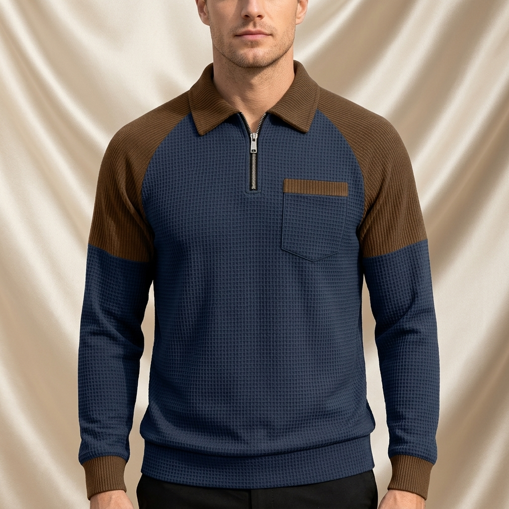 Blake Holloway Vintage Waffle Knit Sweater