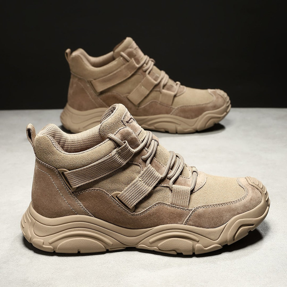Stryde Apex Suede High-Top Sneaker Boot
