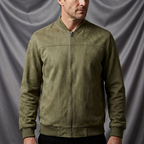 Blake Holloway Minimal Suede Flight Jacket