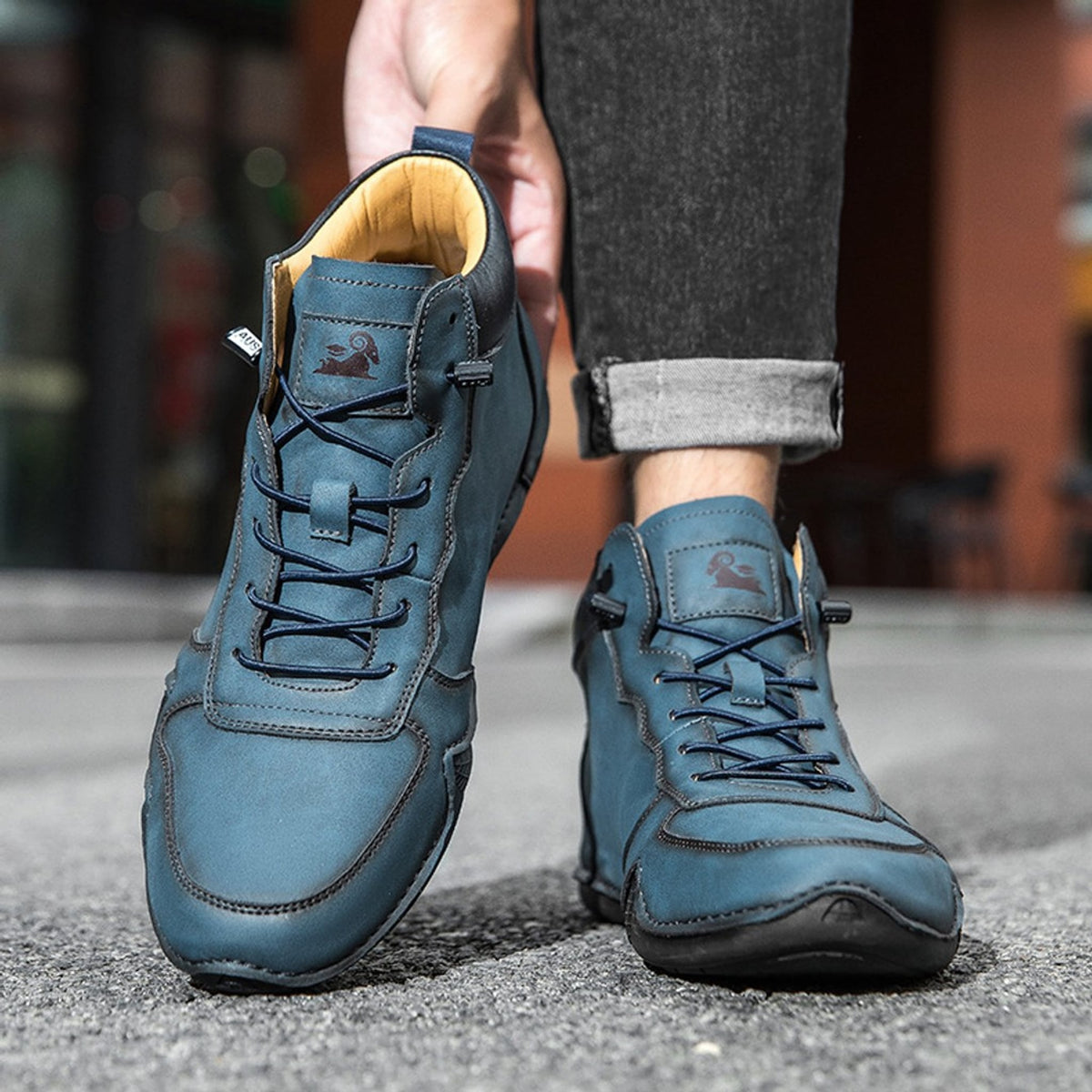 Stanton Heritage Stitched High Top Sneaker