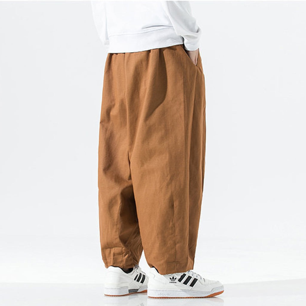 Urban Theory Cotton Extra Baggy Wide-Leg Pants