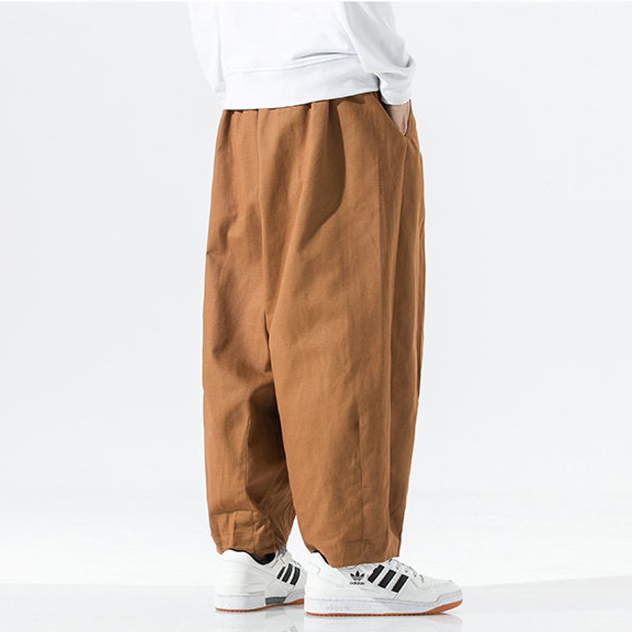 Urban Theory Cotton Extra Baggy Wide-Leg Pants