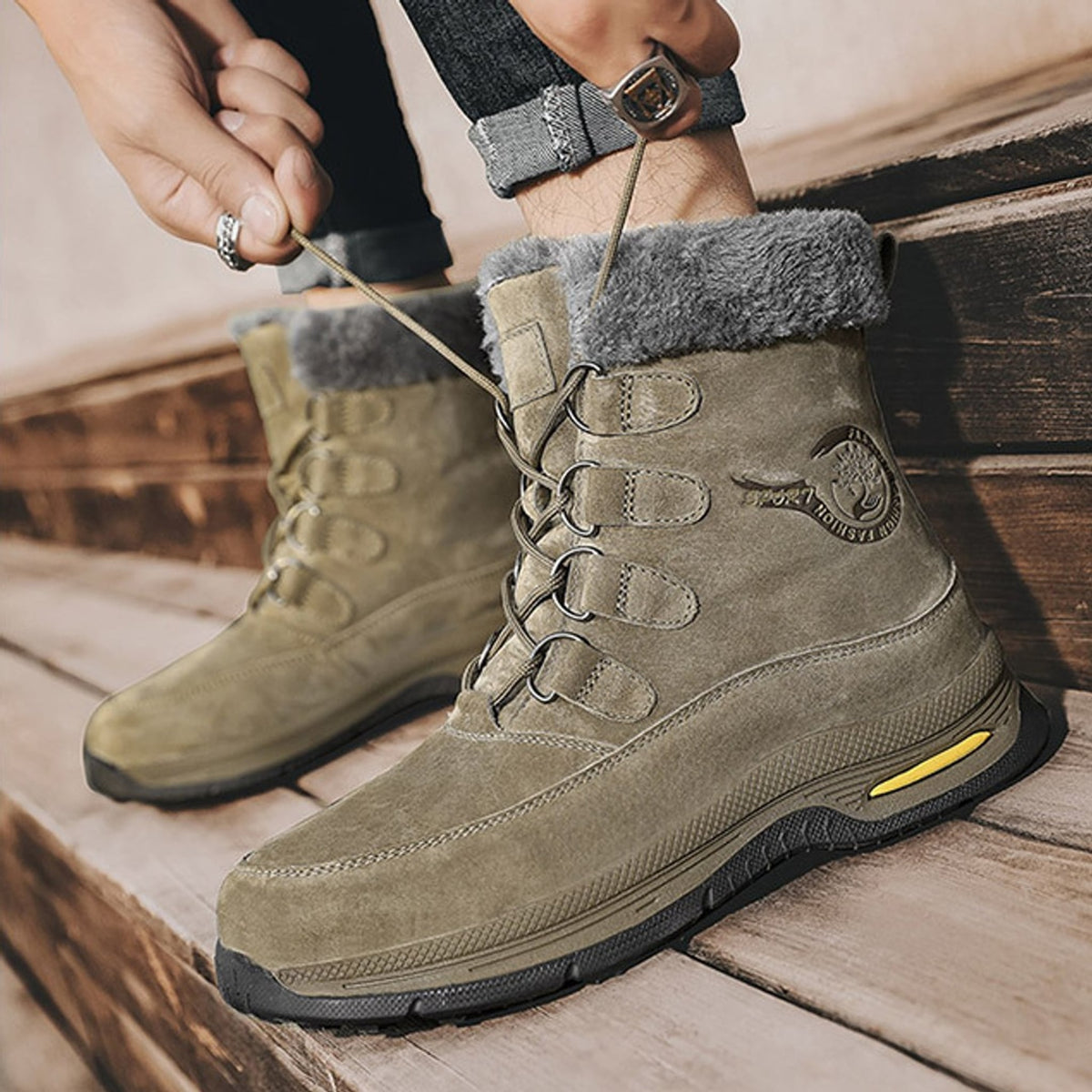 Maverick Ultra-Warm Fleece Lined Tactical Boots