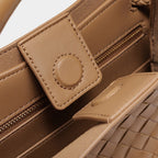 Élise Parisian Vegan Leather Square Handbag