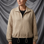 Léa Lightweight Athleisure Bomber Jacket