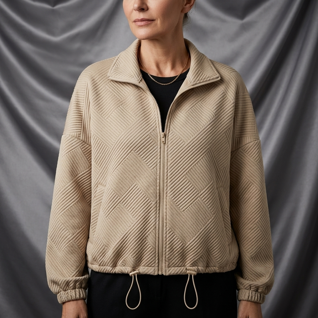 Léa Lightweight Athleisure Bomber Jacket