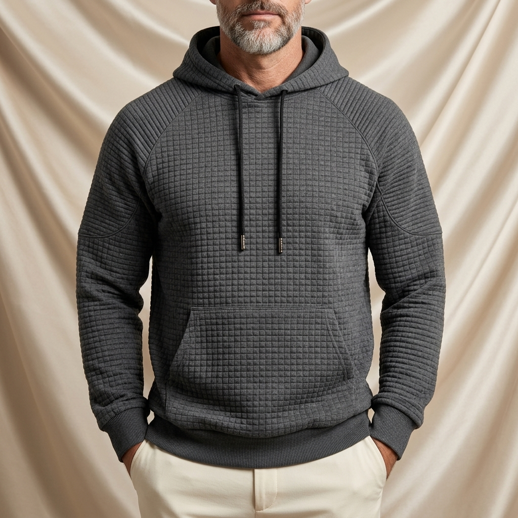 Blake Holloway Waffle Knit Pullover Hoodie