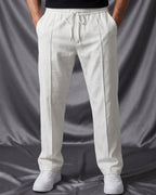 Clifford Relaxed Straight-Leg Formal Joggers