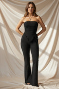 Léa Modern Ribbed Tube Top & Slim Pants Set