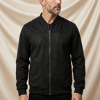 Blake Holloway Minimal Suede Flight Jacket