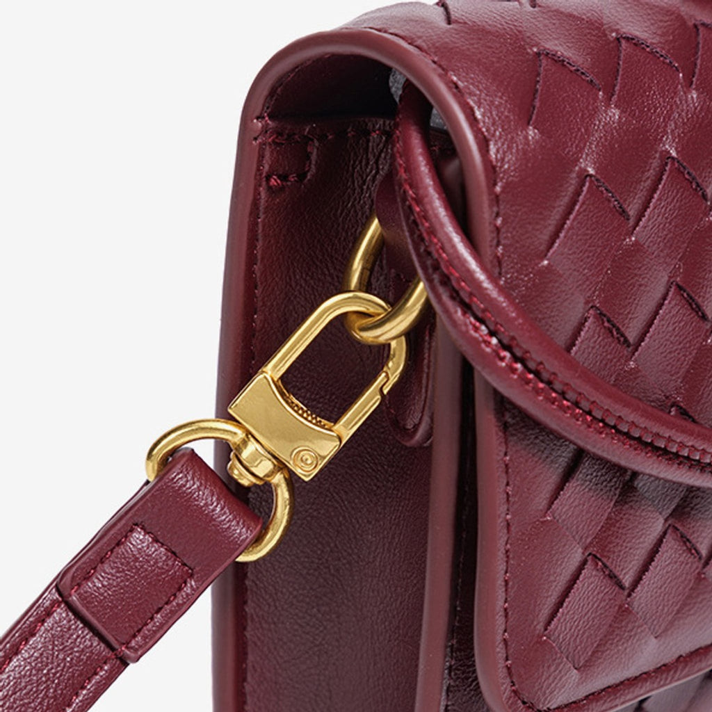Élise Vegan Leather Baguette Clutch Bag