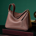 Élise Pillow Leather Underarm Handbag