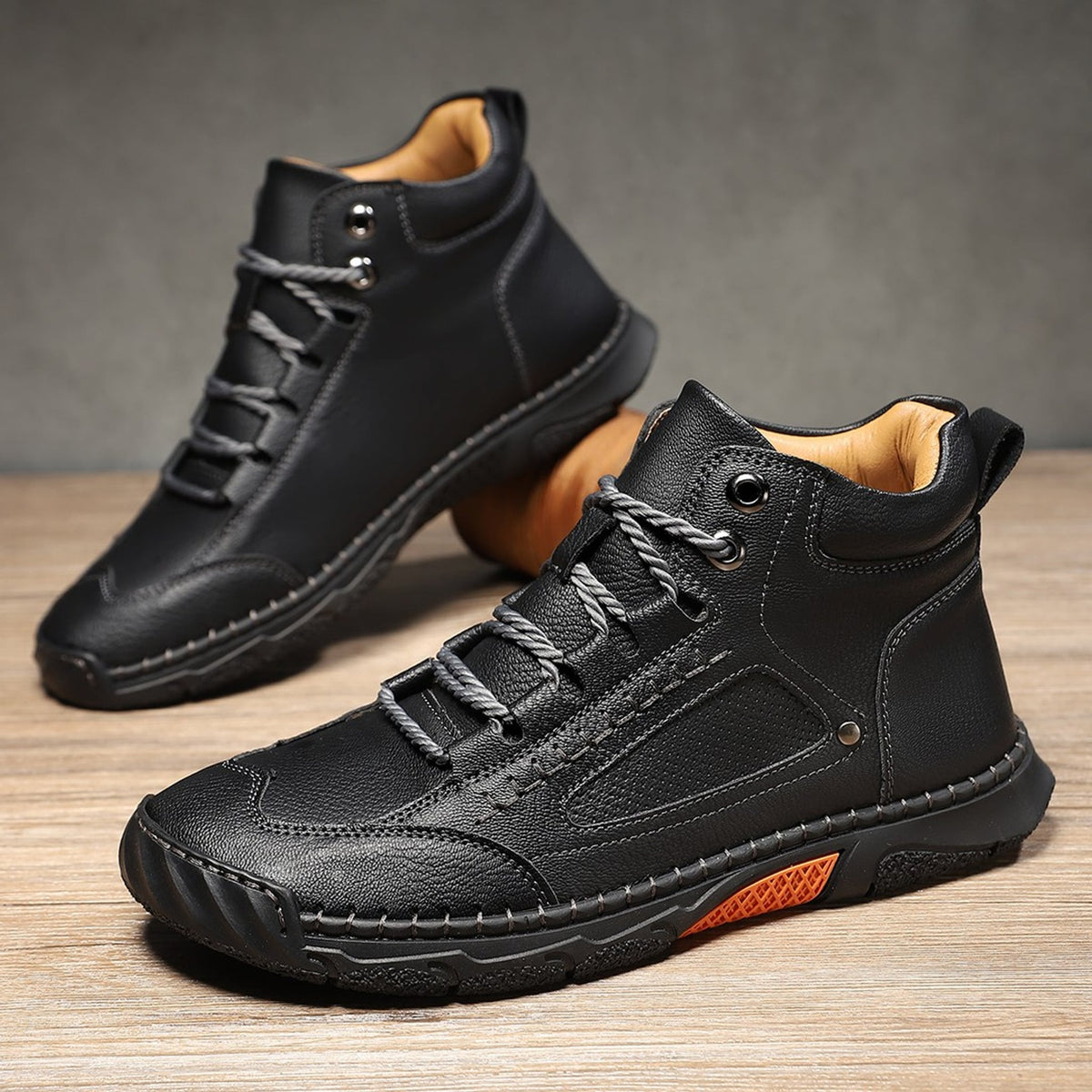 Brandon Legacy Stitched High-Top Boot
