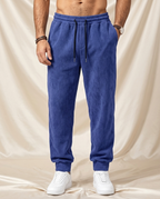 Stryde Suede-Look Performance Gym Joggers