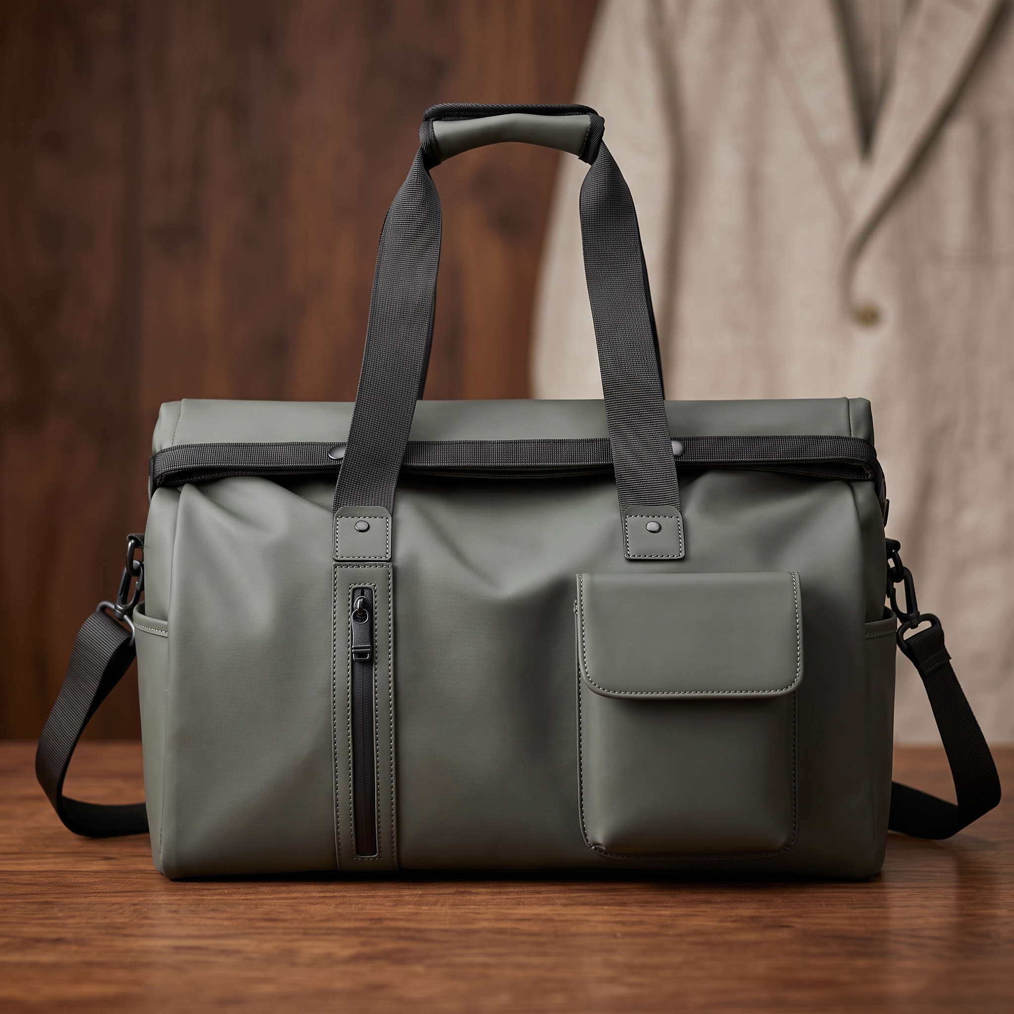 Minimalistic Urban Travel Cargo Duffle Bag